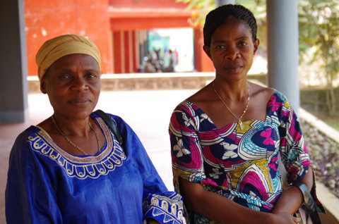 The Rev. Véronique Mwayuma and Adolphine Pataule are united against gender violence.