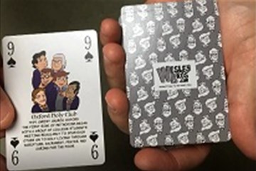 A deck of 54 playing cards features Methodist influencers from the history of the movement as drawn by Wesley Bros cartoonist Charlie Baber.