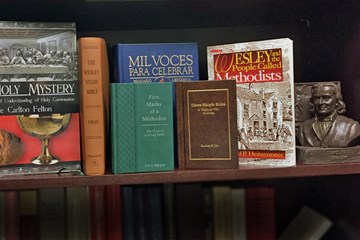 United Methodists have many selections to help us grow as followers of Jesus. Photo by Joe Iovino, United Methodist Communications.