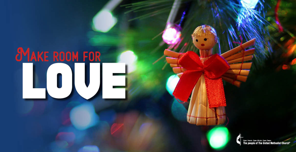 United Methodists prepare for Christmas by making room in their homes and hearts for love. Image by Troy Dossett, United Methodist Communications.