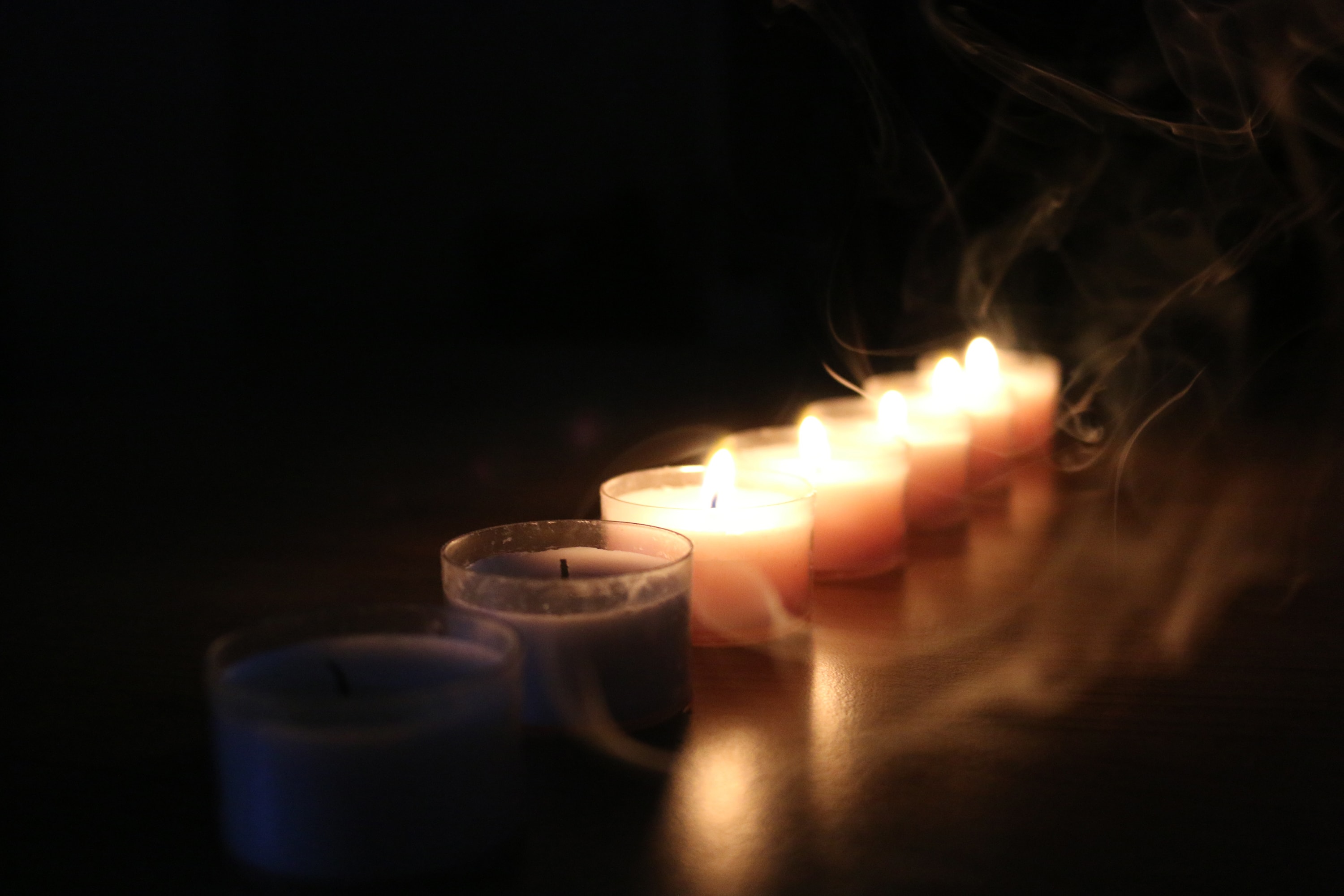 Tenebrae, an ancient Good Friday service, increases darkness by gradually extinguishing candles to symbolize the coming darkness of Jesus' death. Photo courtesy of Pixabay.
