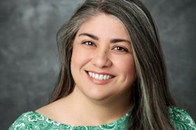 Dr. Lisa Dellinger (Chickasaw and Mexican American) participates in panel discussions on racism. Photo courtesy Lisa Dellinger. Dr. Lisa Dellinger (Chickasaw and Mexican American) participates in panel discussions on racism. Photo courtesy Lisa Dellinger.
