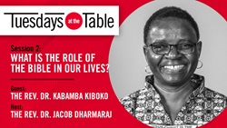 In this episode of Tuesdays at the Table, we talk with Dr. Kabamba Kiboko about how United Methodists read scripture.