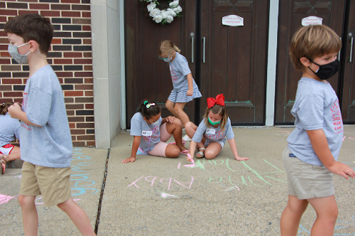 St. Paul UMC in Little Rock, Arkansas hosted a music camp for area children.