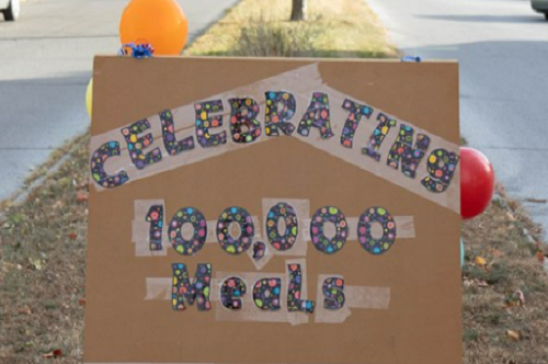 First United Methodist Church in Iowa Falls, Iowa, recently served its 100,000th meal in the community, rising to an “explosion of need.”