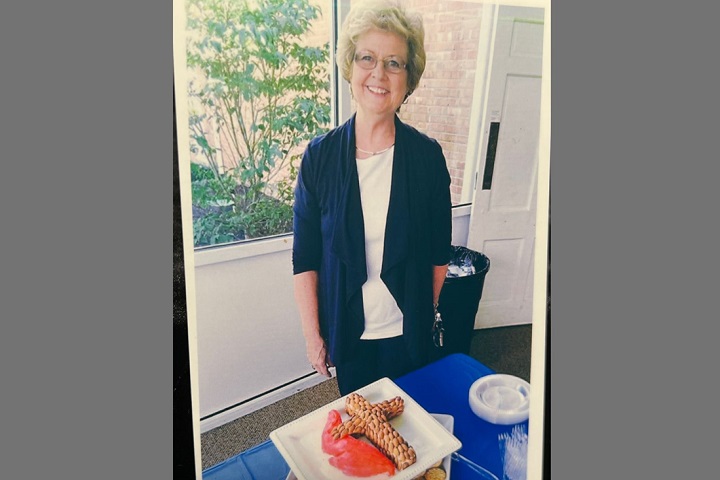 Karen Roberts is an artist with a talent for sculping cheese into clever creations