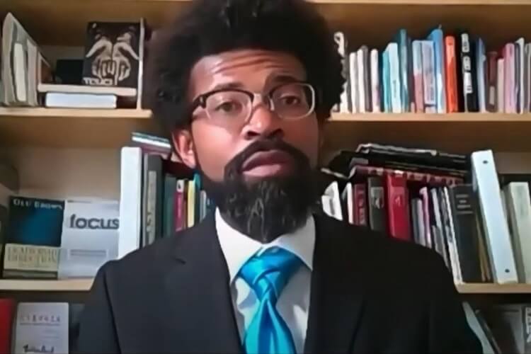 Dismantling Racism panel speaker Theon Johnson