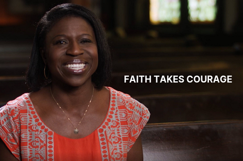 Faith takes courage Lisa Yebuah