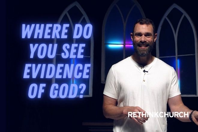 Rev Ryan Dunn points towards God's work in our daily lives.