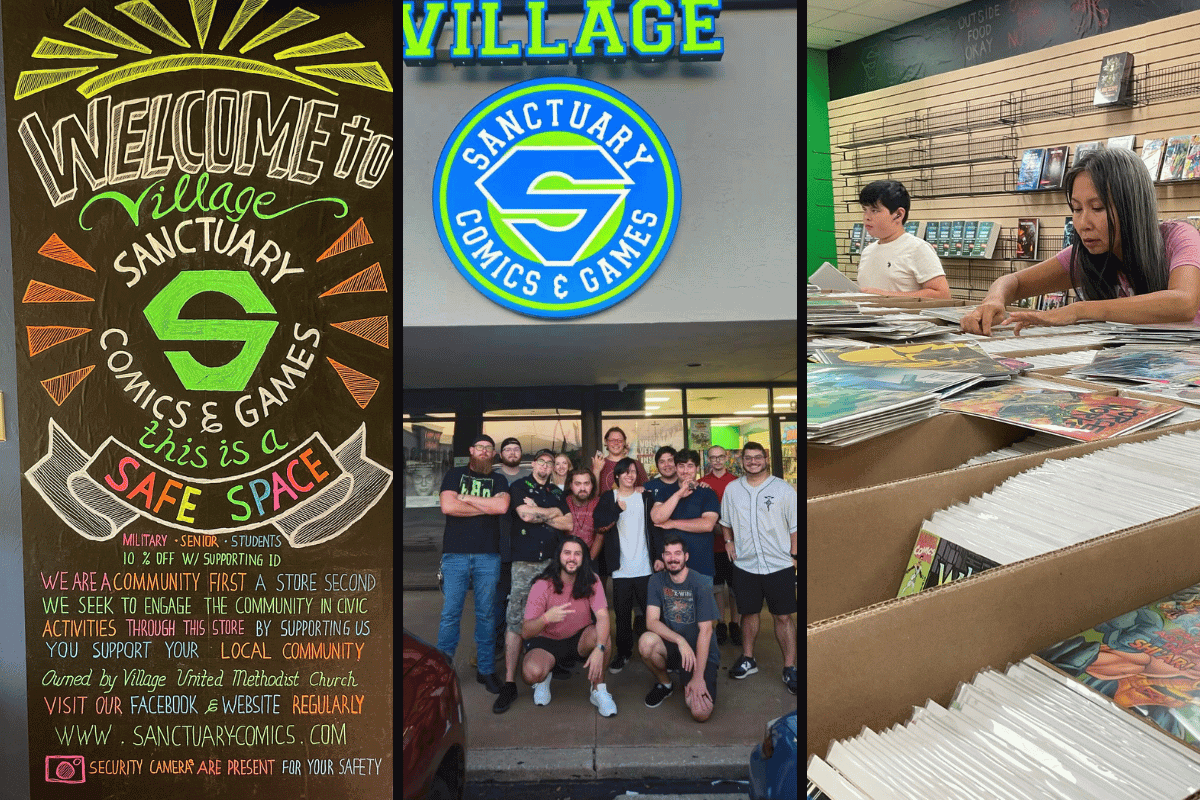Village UMC in Oklahoma City supports an innovative ministry in Sanctuary Comics and Games