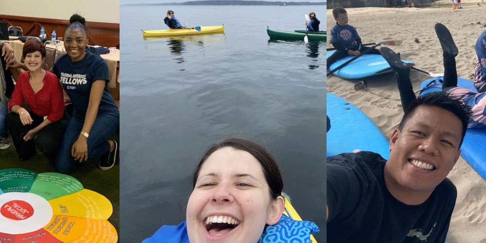 (l-r) Priscille-Hassa Malandji, Reagan Lyn Page and Ruel Jade Lucas Zaldivar. Courtesy photo.