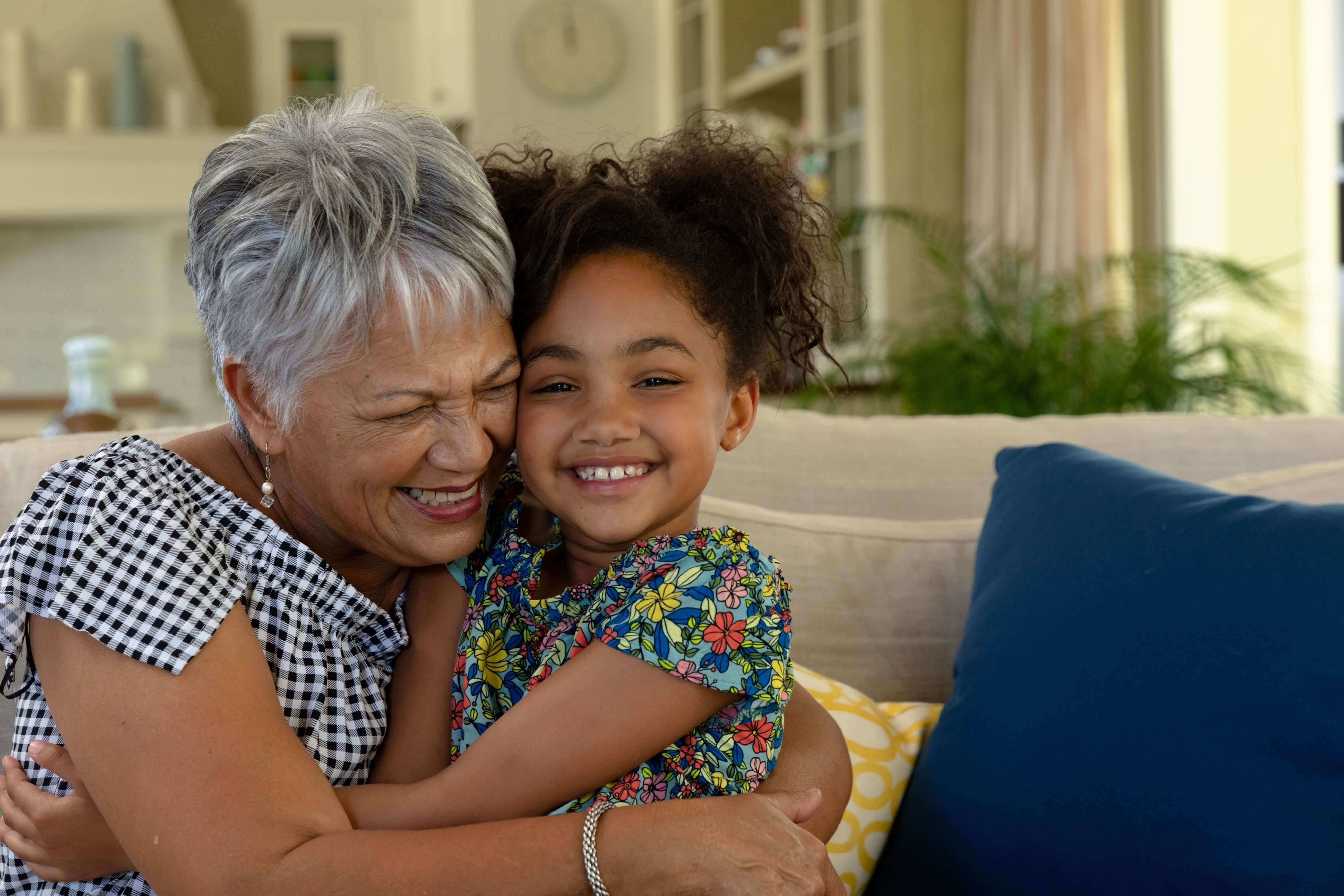 Human Relations Day 2025, grandmother and granddaughter
