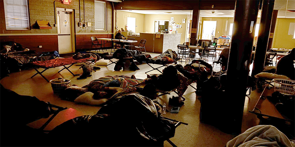 As of Jan. 20, Fountain City United Methodist Church has opened as a warming center for 15 nights this winter. Photo by Don Hanshew