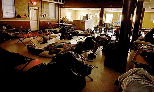 As of Jan. 20, Fountain City United Methodist Church has opened as a warming center for 15 nights this winter. Photo by Don Hanshew