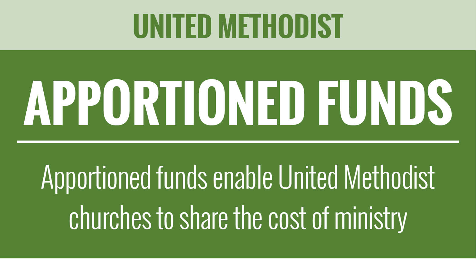 United Methodist Church - Apportioned Funds - Thumbnail