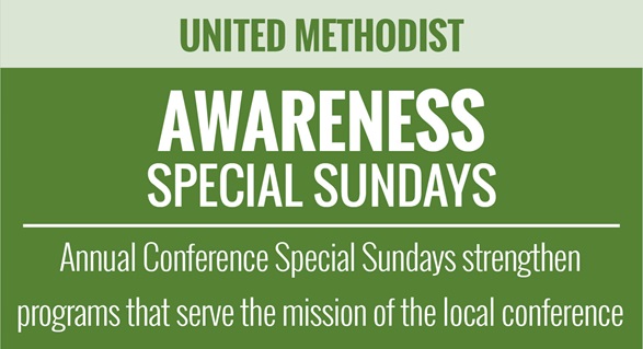 United Methodist Church - Awareness Special Sundays - Thumbnail